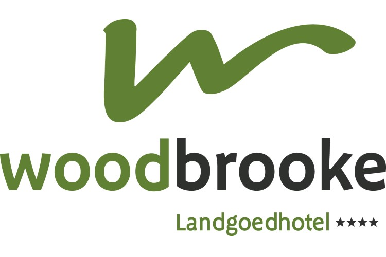 Logo Woodbrooke Landgoedhotel - Paint